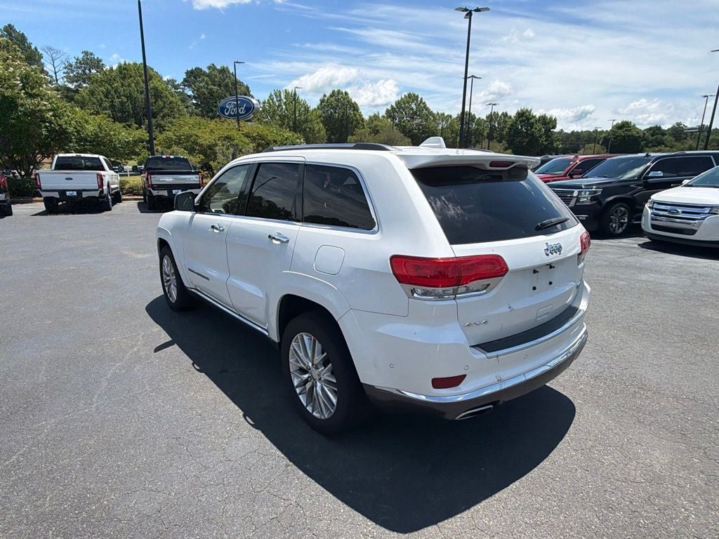 2017 Jeep Grand Cherokee Summit