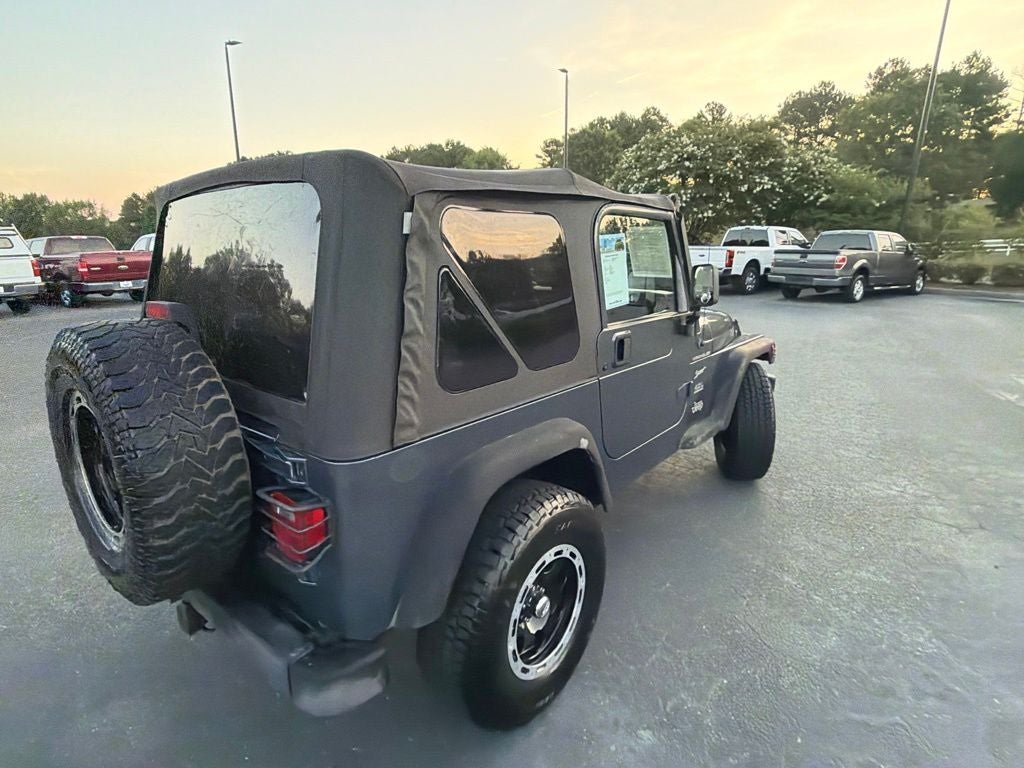 2002 Jeep Wrangler Sport