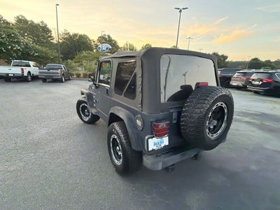 2002 Jeep Wrangler Sport