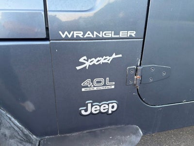 2002 Jeep Wrangler Sport