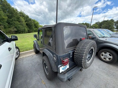2002 Jeep Wrangler Sport
