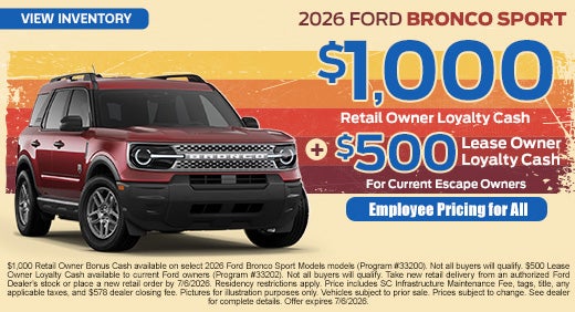 2026 Ford Bronco Sport