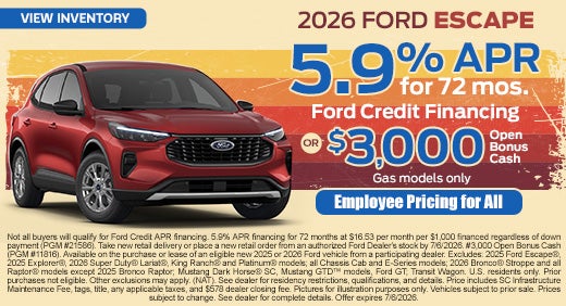 2026 Ford Escape