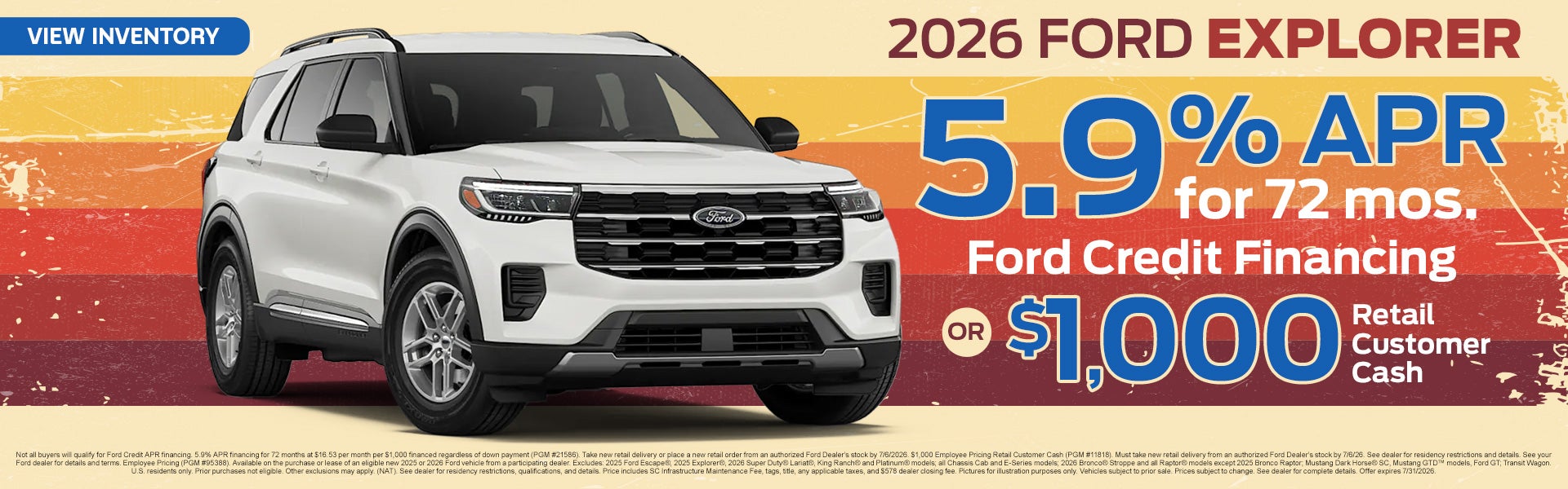 2026 Ford Explorer