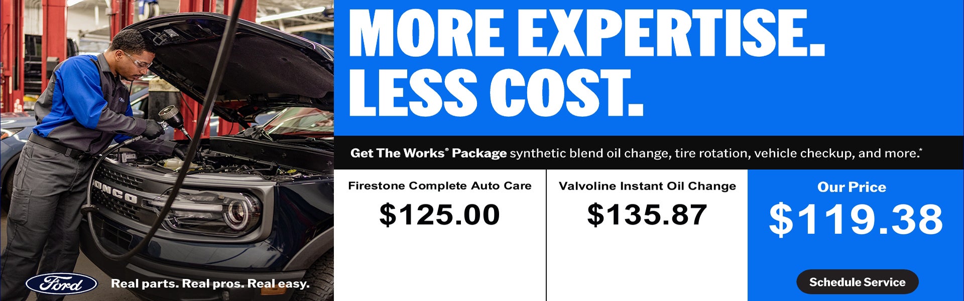 More Expertise. Less Cost.