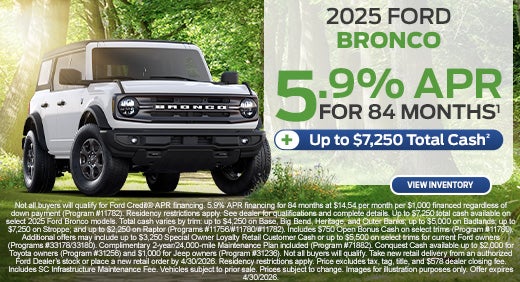2025 Ford Bronco