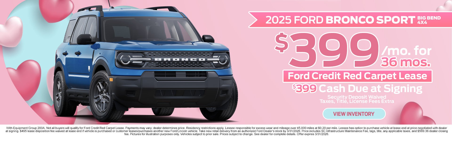 2025 Ford Bronco Sport Big Bend for Sale in Rock Hill, SC