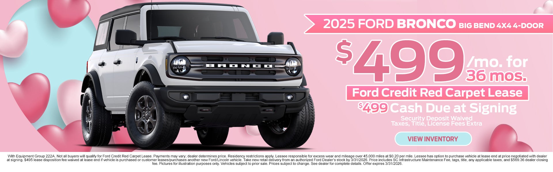 2025 Ford Bronco Big Bend 4X4 4-Door