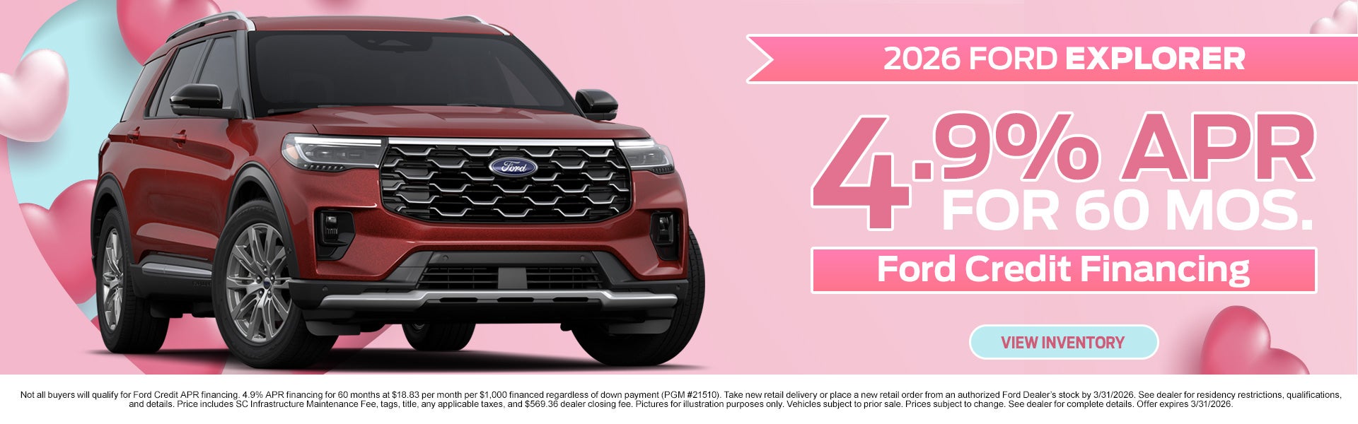 2026 Ford Explorer for Sale in Rock Hill, SC