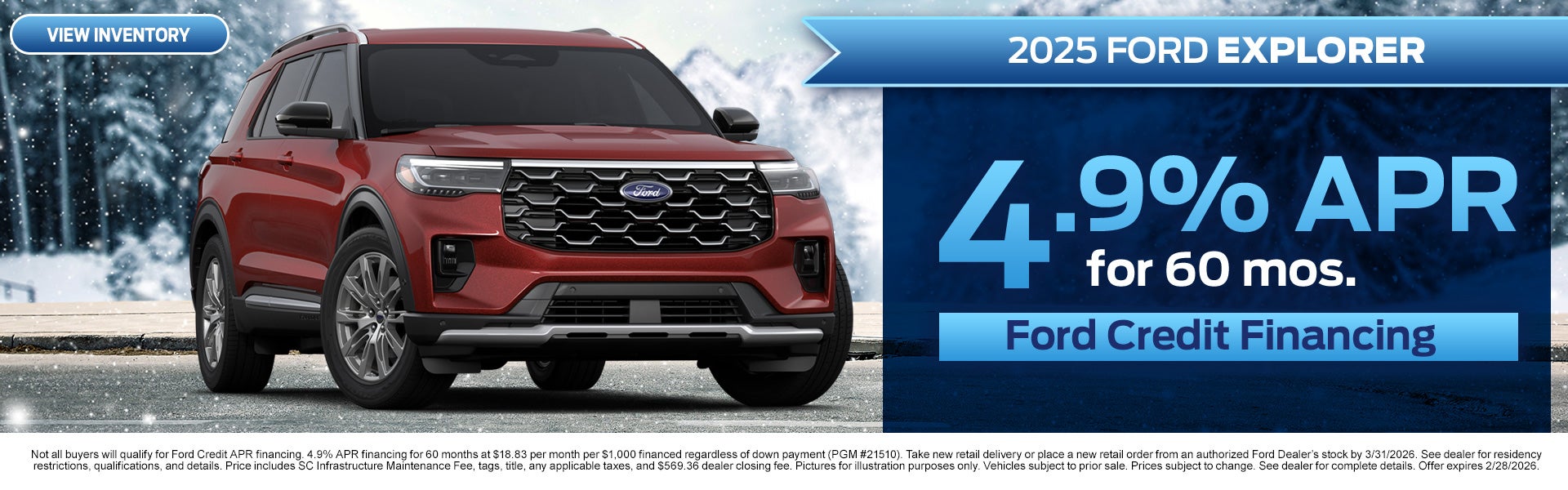 2025 Ford Explorer for Sale in Rock Hill, SC