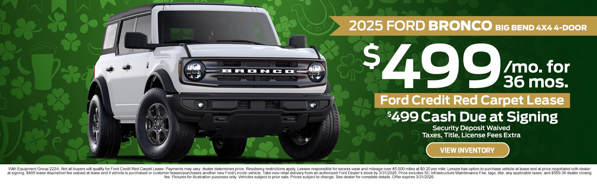 2025 Ford Bronco Big Bend 4X4 4-Door