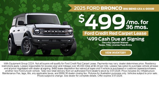 2025 Ford Bronco Big Bend