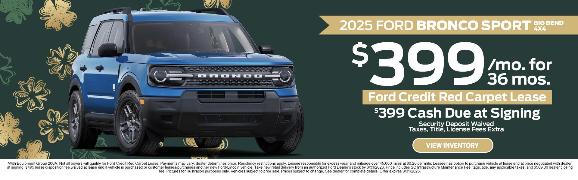 2025 Ford Bronco Sport Big Bend for Sale in Rock Hill, SC