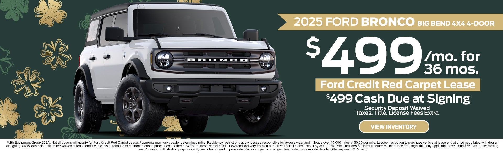 2025 Ford Bronco Big Bend 4X4 4-Door