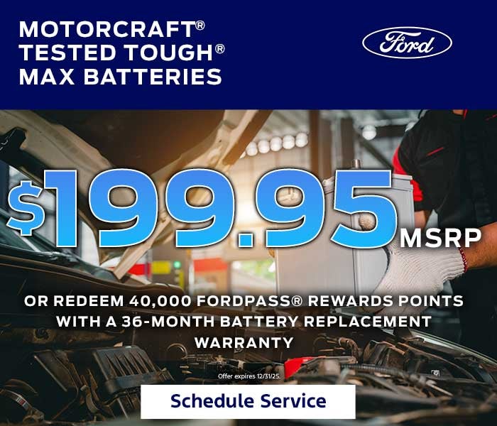 MotorCraft Tested Tough Max Battery Special