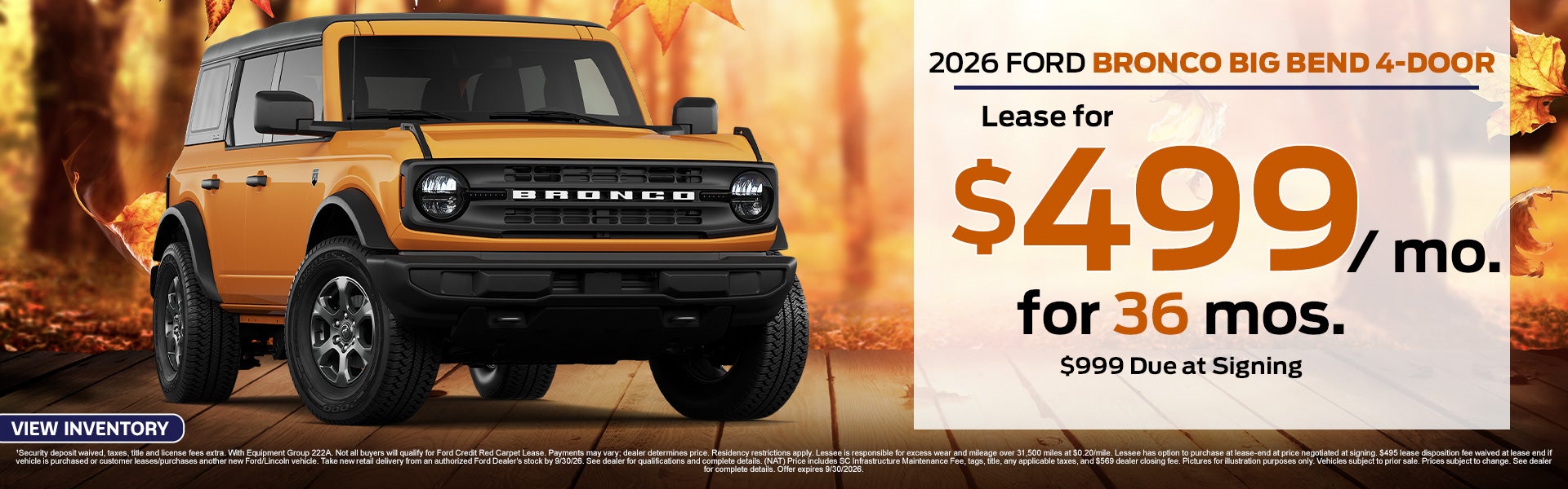 2026 Ford Bronco Big Bend