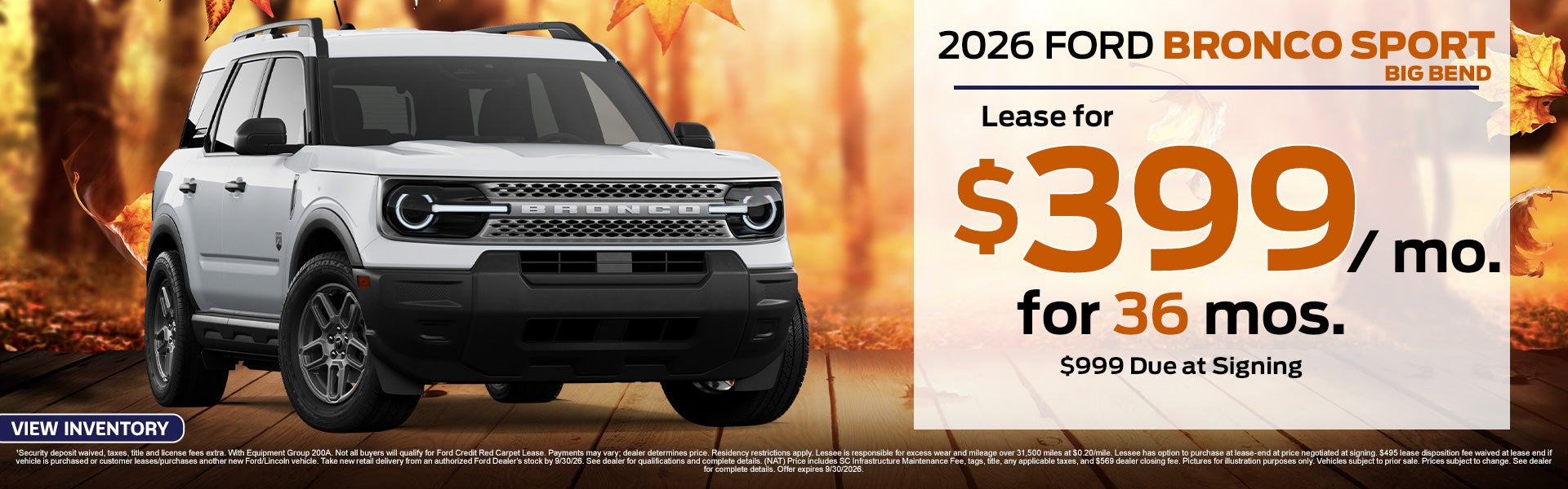 2026 Ford Bronco Sport