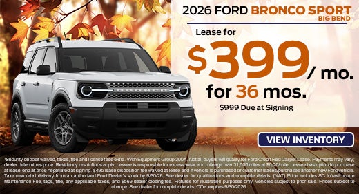 2026 Ford Bronco Sport
