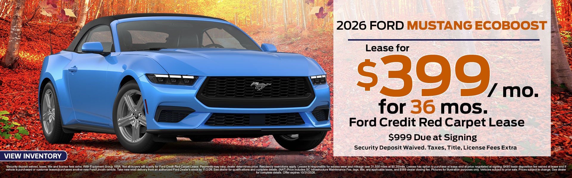 MUSTANG ECOBOOST
